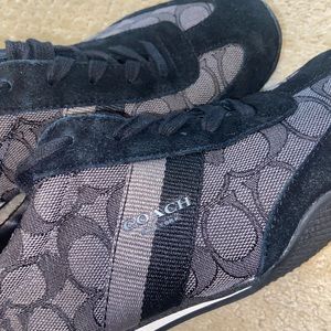 Coach Black Tie Sneakers